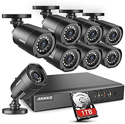 ANNKE Home Security Camera System Best Outdoor Wired Security Camera System With DVR - ANNKE Outdoor Security Camera System