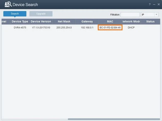 Mac Address How Can I Reset The Password On My Swann Camera System - Mac Address