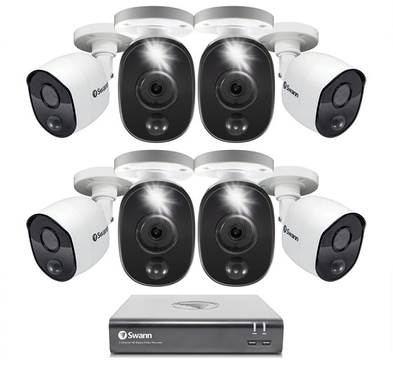 Swann Home Security Camera System Best Outdoor Wired Security Camera System With DVR - Swann Home Security Camera System