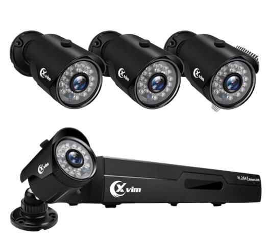 XVIM Security Camera System Best Outdoor Wired Security Camera System With DVR - XVIM Security Camera System
