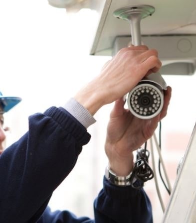 installaing a surveillance camera How to Blind Neighbor's Security Camera | Installing a surveillance camera