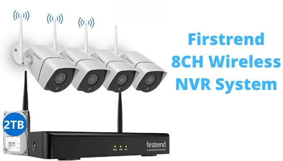Firstrend 8CH Wireless NVR System