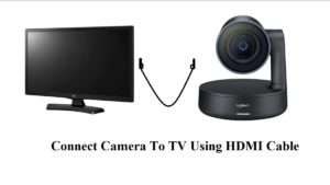 Connect Camera To TV Using HDMI Cable