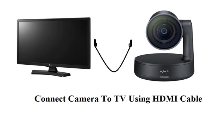 Connect Camera To TV Using HDMI Cable Connect Camera To TV Using HDMI Cable