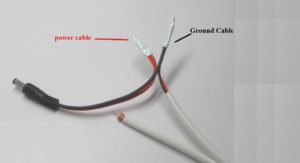 Power Cable Security Camera Wire Splicing
