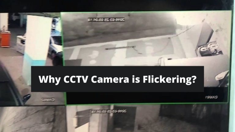night vision camera flickering