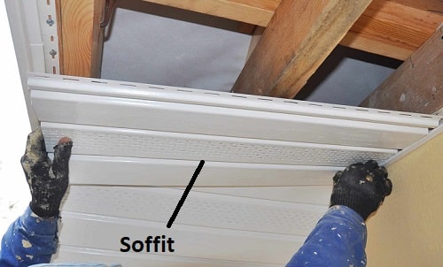 Clean the Place and Remove the Soffit Clean the Place and Remove the Soffit