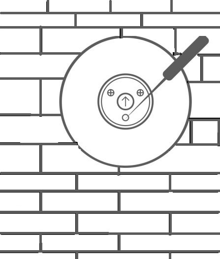 Fit the Camera Brackets to the Brick Wall Fit the Camera Brackets to the Brick Wall