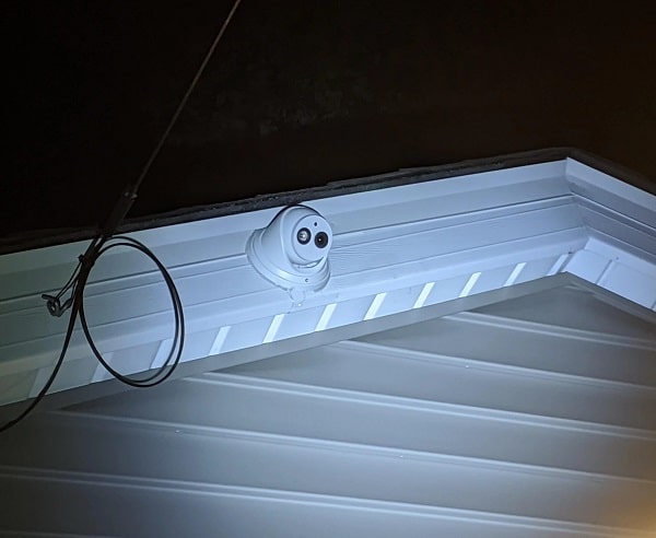 attach security camera on fascia attach security camera on fascia