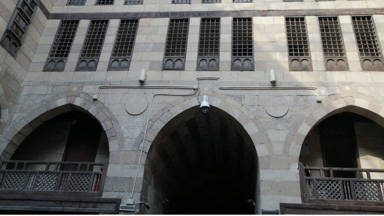 install camera system on concrete