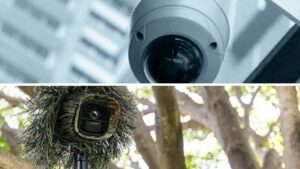 Do security cameras have to be Visible or Hidden?