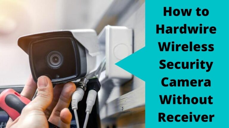 Hardwire Wireless Security Camera