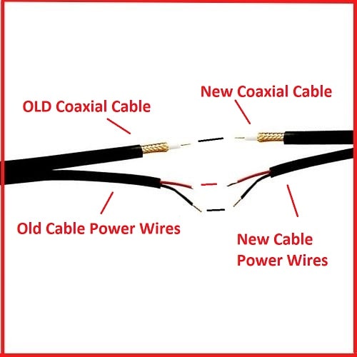 wiring diagram splicing security camera wires Coaxial Cable wiring diagram splicing security camera wires- Coaxial Cable