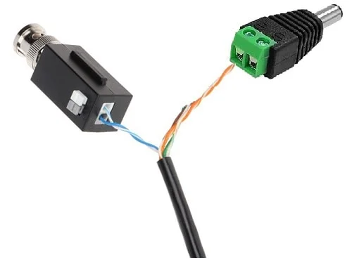 Video Feed and Power Connector Video Feed and Power Connector