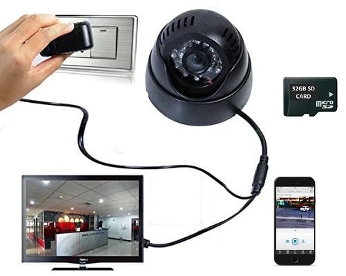 Check Security Camera Recording Stored on sd card