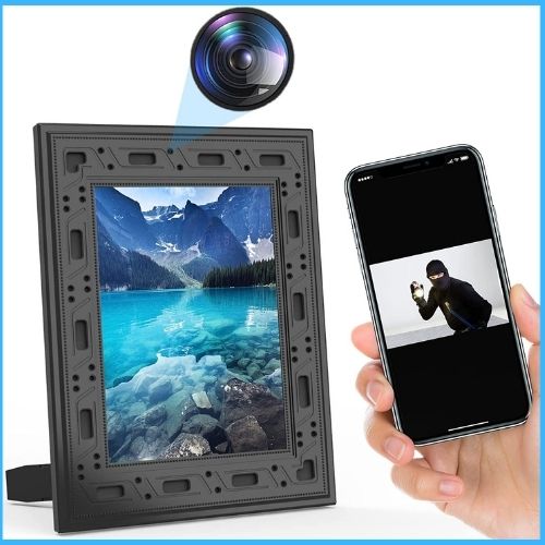 Photo Frame Hidden Security Camera