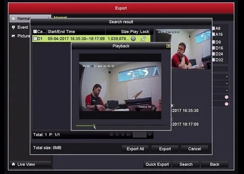 Export Video from Security Camera By Desktop App Export Video from Security Camera By Desktop App