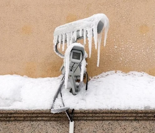 Frozen Security Camera Frozen Security Camera