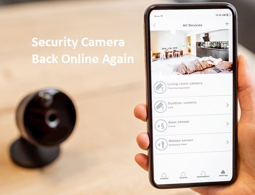 Security Camera Back Online again