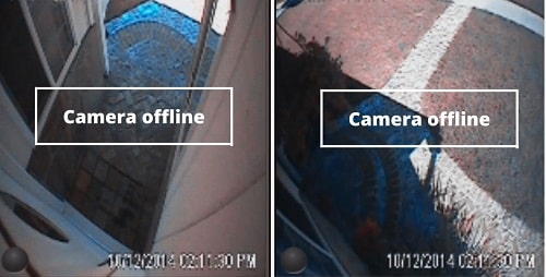 Security Camera goes offline