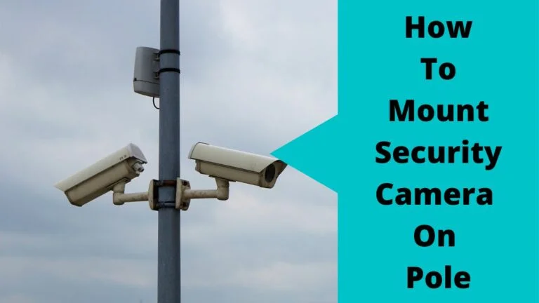 outdoor security camera pole mount