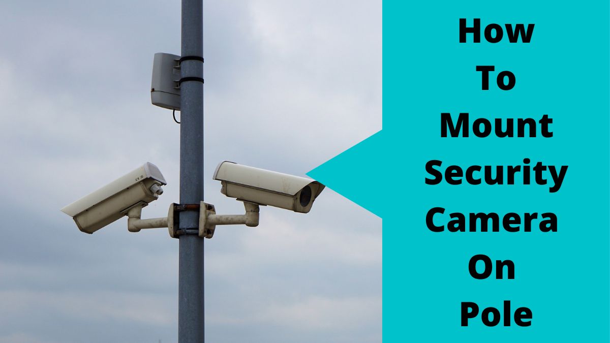 outdoor cctv camera pole