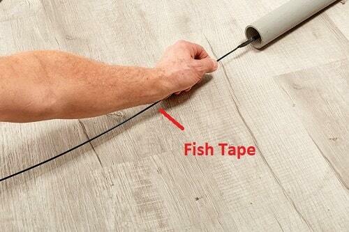 Fish Tape to Run Wires through narrow places