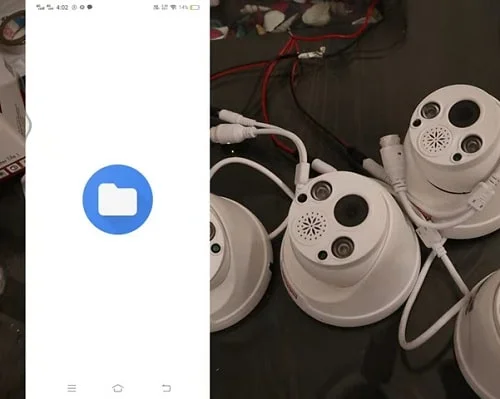 Launch camera app on your phone Launch camera app on your phone